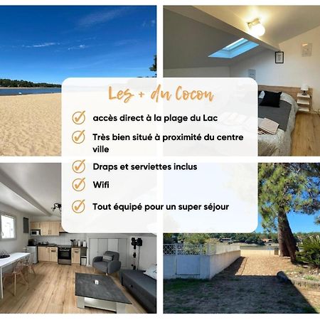 Un Cocon Climatise Au Bord Du Lac D'Hossegor سورت-هوسيغور المظهر الخارجي الصورة